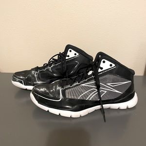 Reebok Basketball Shoes Sublite Pro Rise-M | Black & White | Size: 10.5